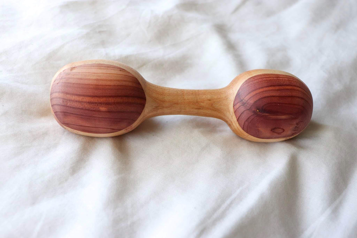 Penny Wooden Baby Rattle