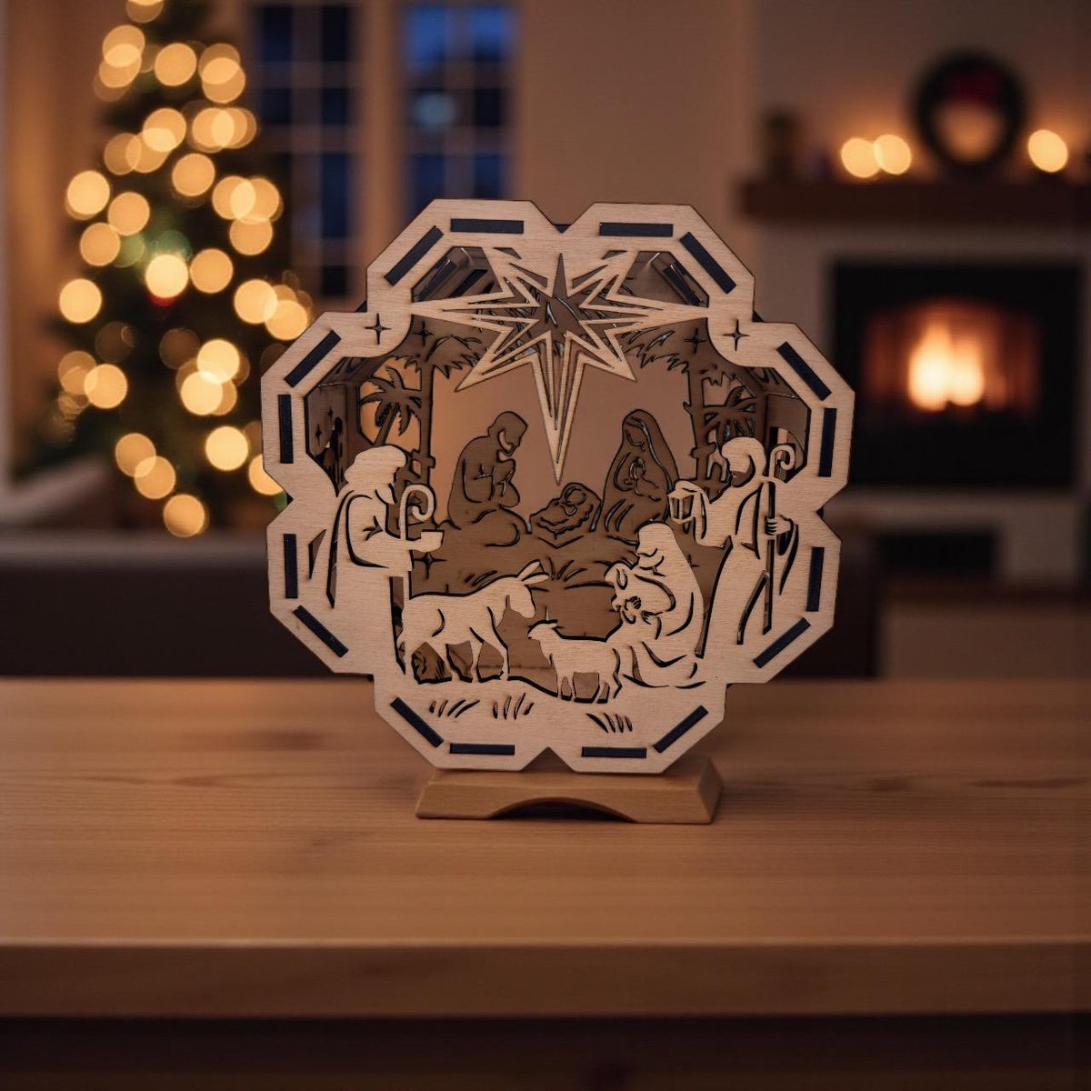 Nativity Christmas Lantern
