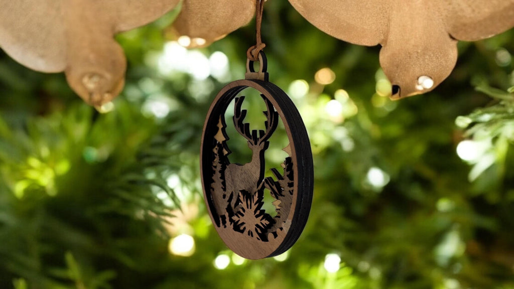 Wilderness Wooden Ornament – Single
