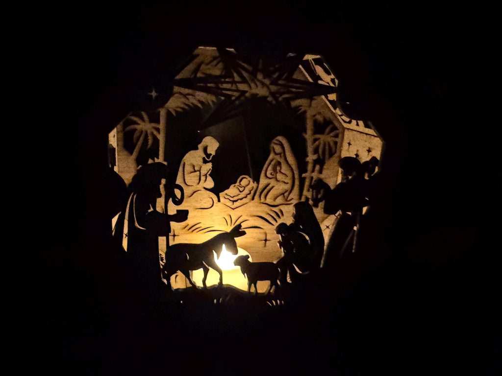 Nativity Christmas Lantern