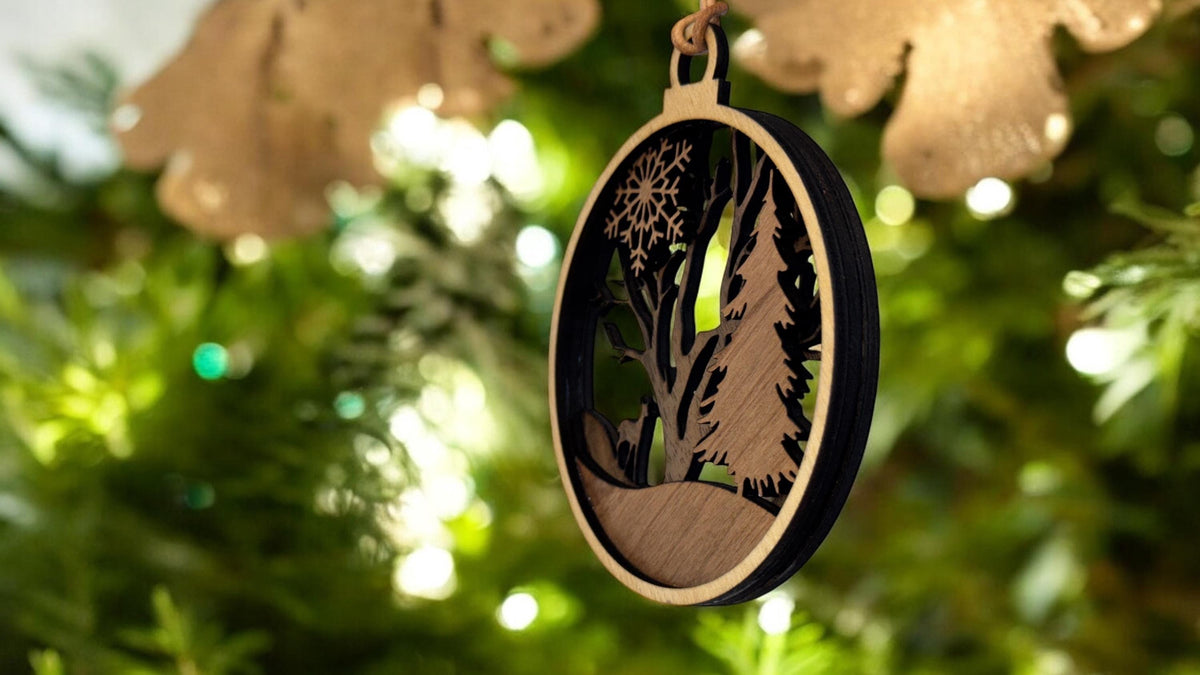 Wilderness Wooden Ornament – Single