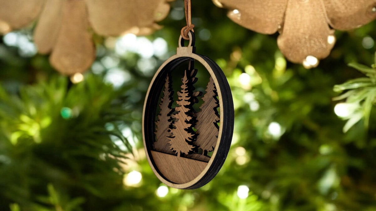 Wilderness Wooden Ornament – Single
