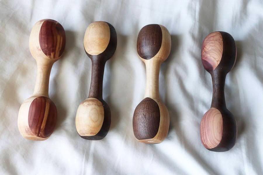 Penny Wooden Baby Rattle