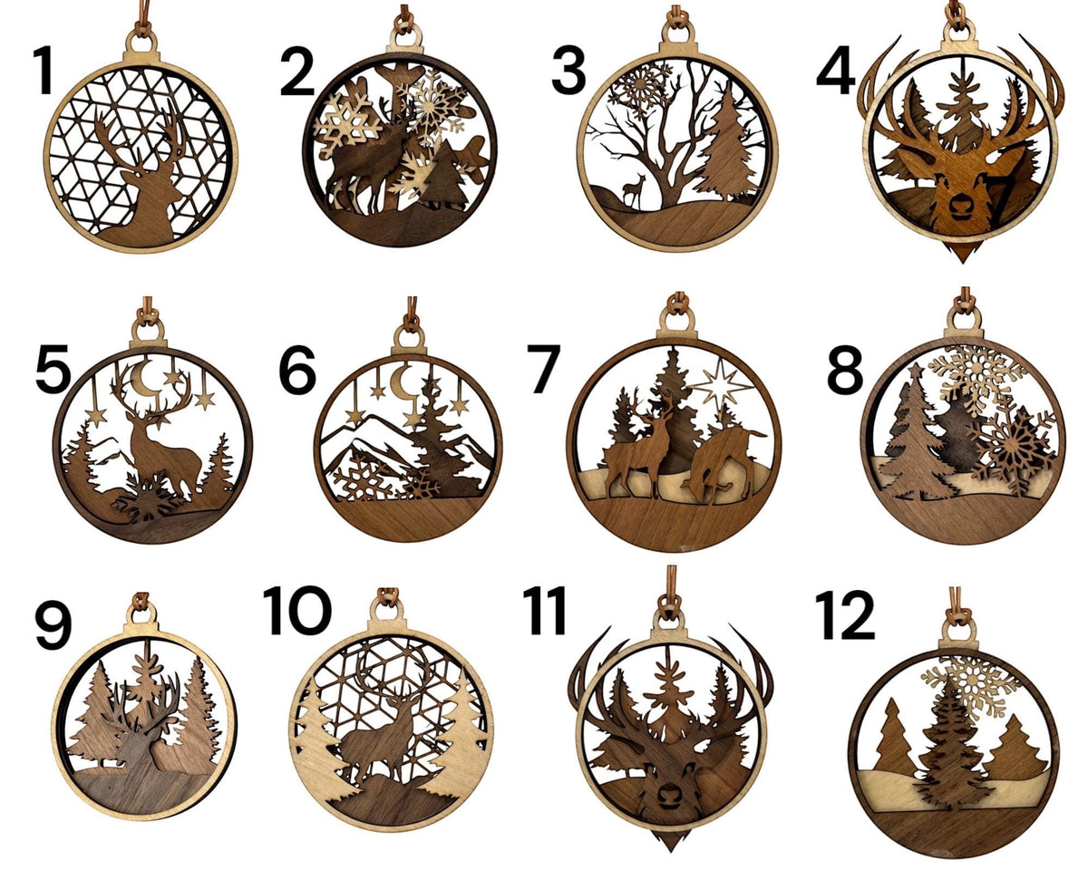 Wilderness Wooden Ornament – Single
