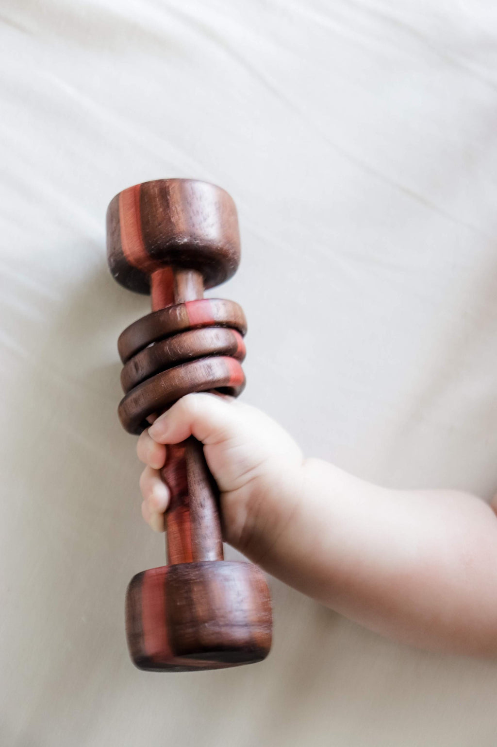 Wooden Ring Baby Rattle