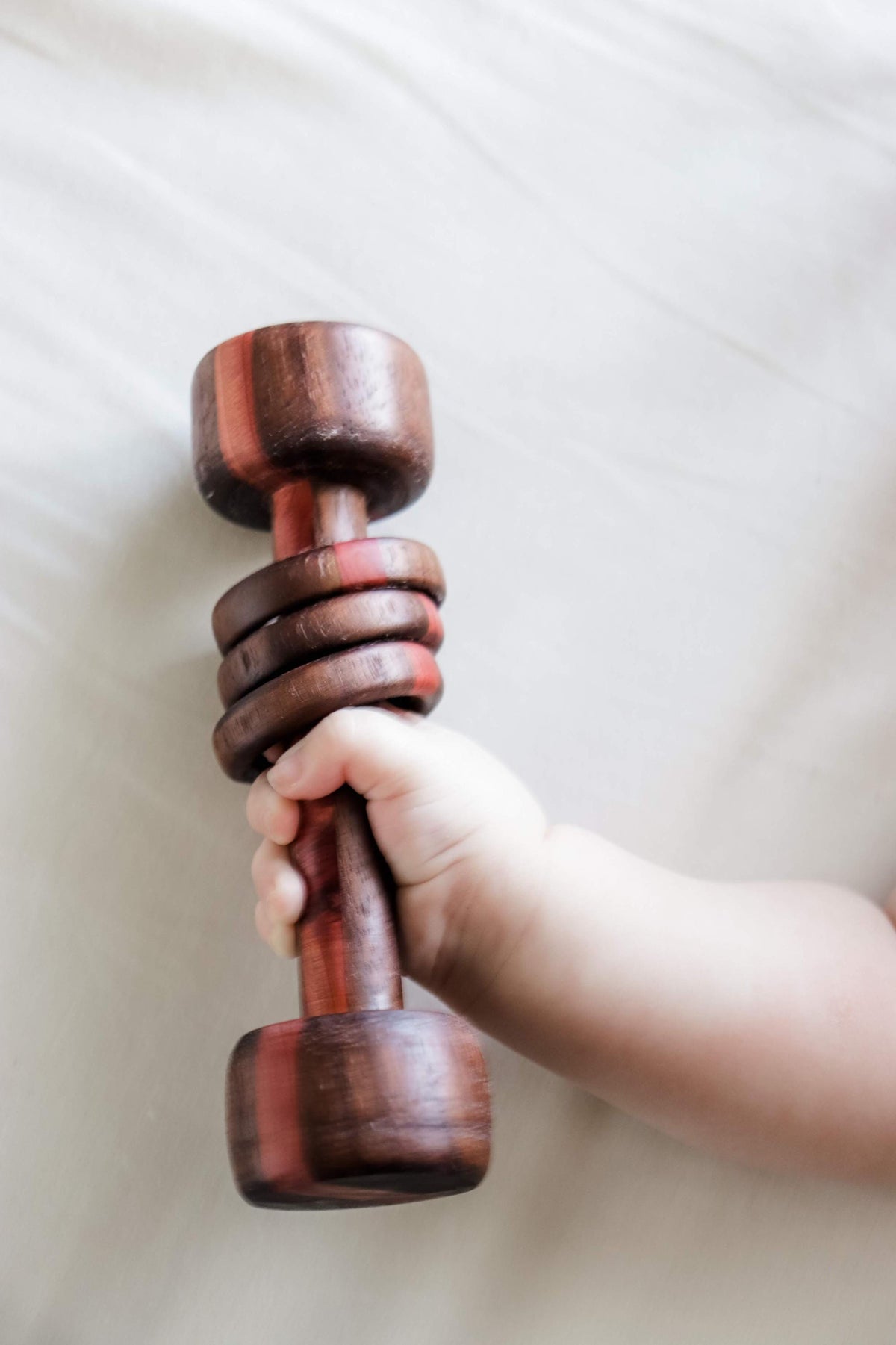 Wooden Ring Baby Rattle