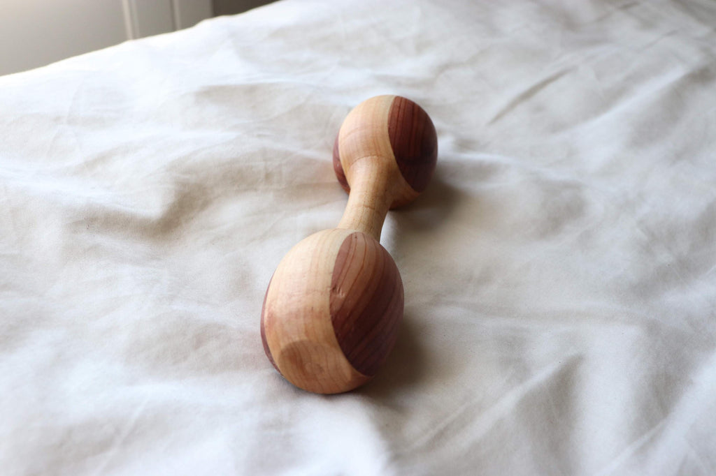 Penny Wooden Baby Rattle