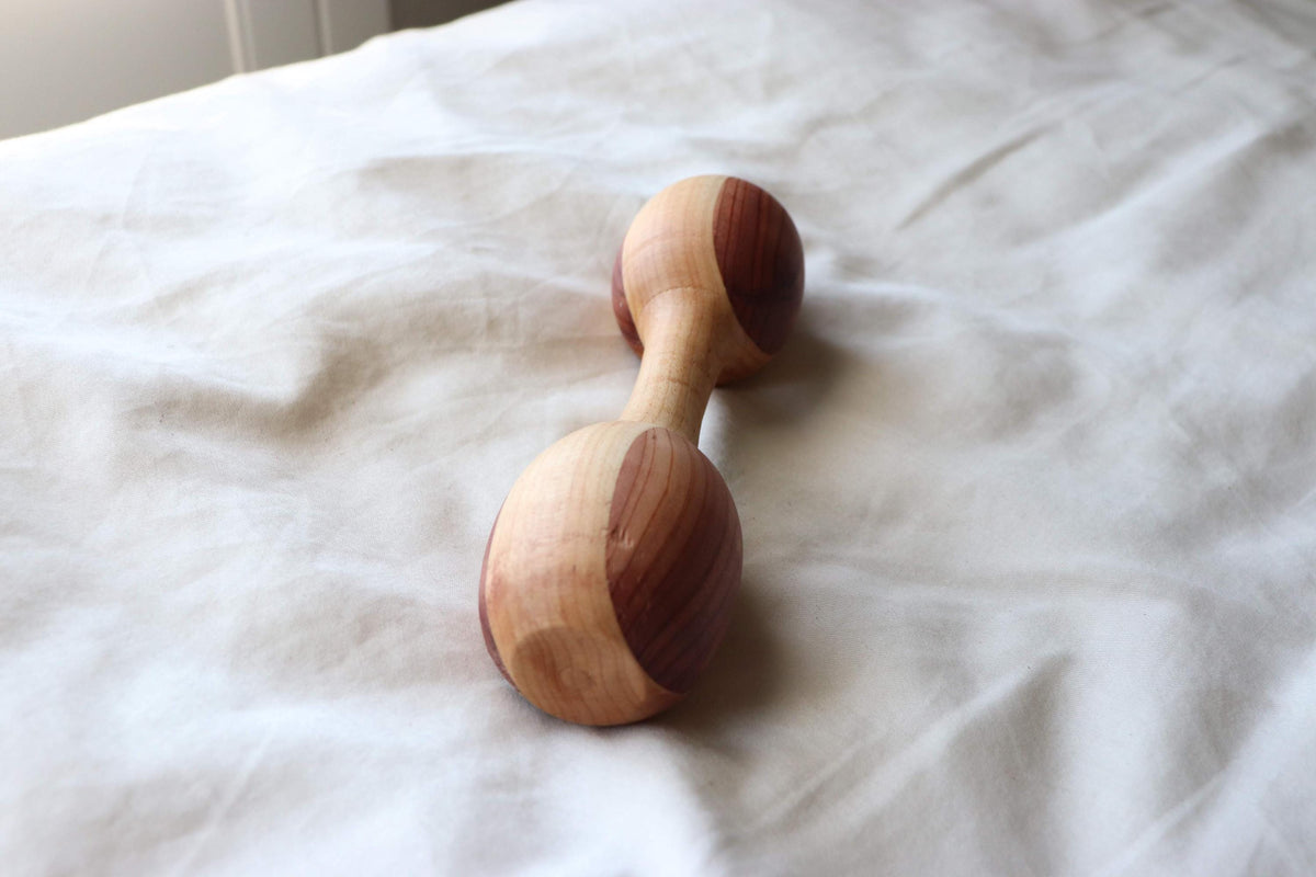 Penny Wooden Baby Rattle