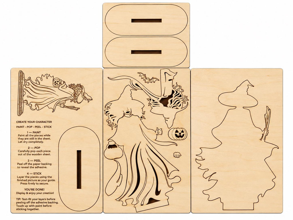 DIY Witch Paint Kit – 3 Pack