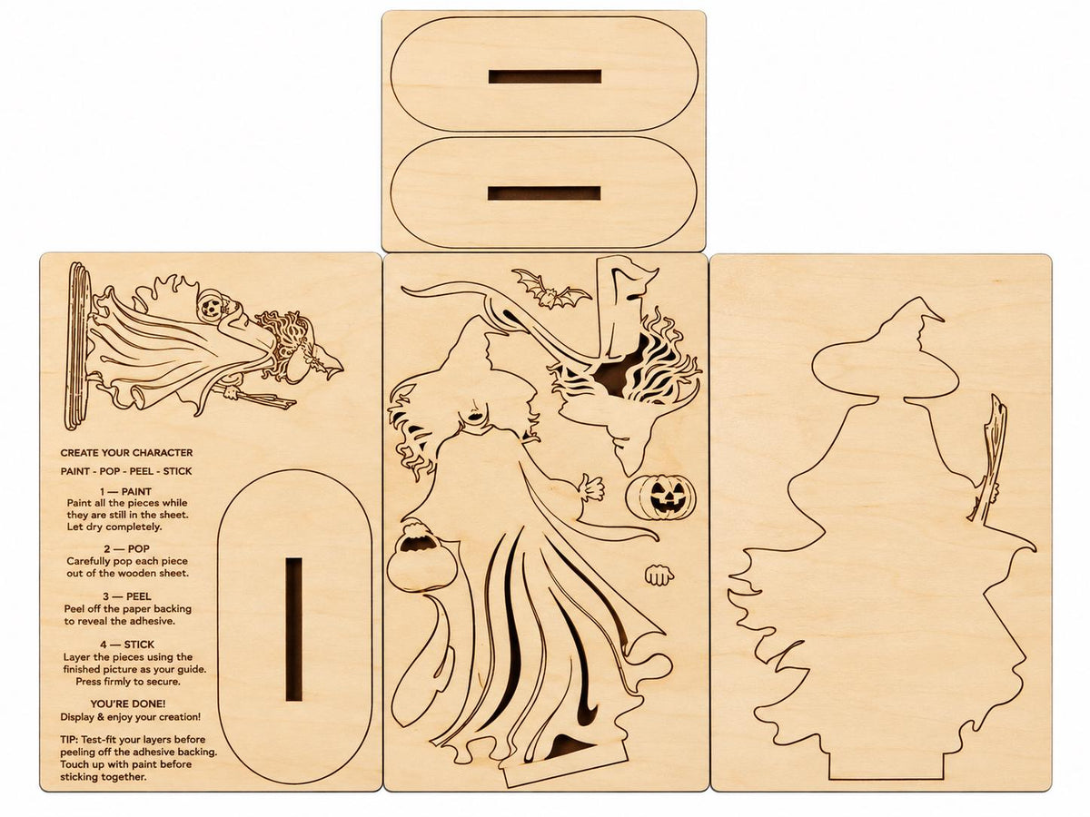 DIY Witch Paint Kit – 3 Pack