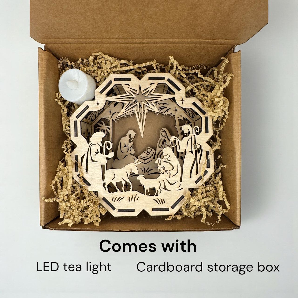 Nativity Christmas Lantern