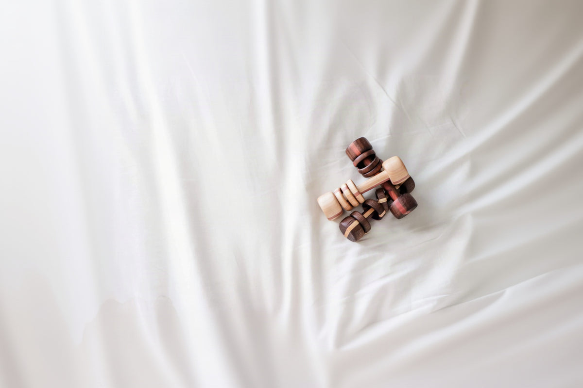 Wooden Ring Baby Rattle