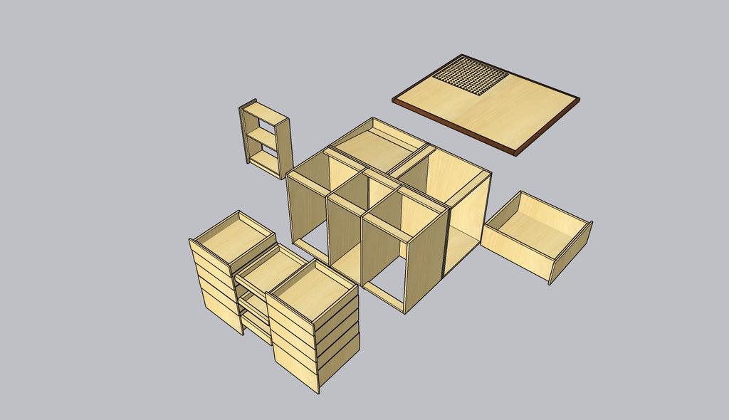 Outfeed Assembly Table Build Plans