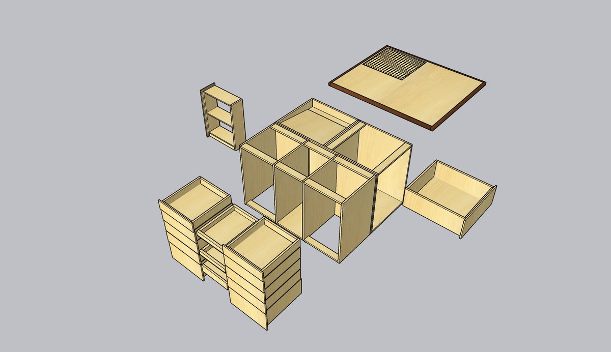 Outfeed Assembly Table Build Plans