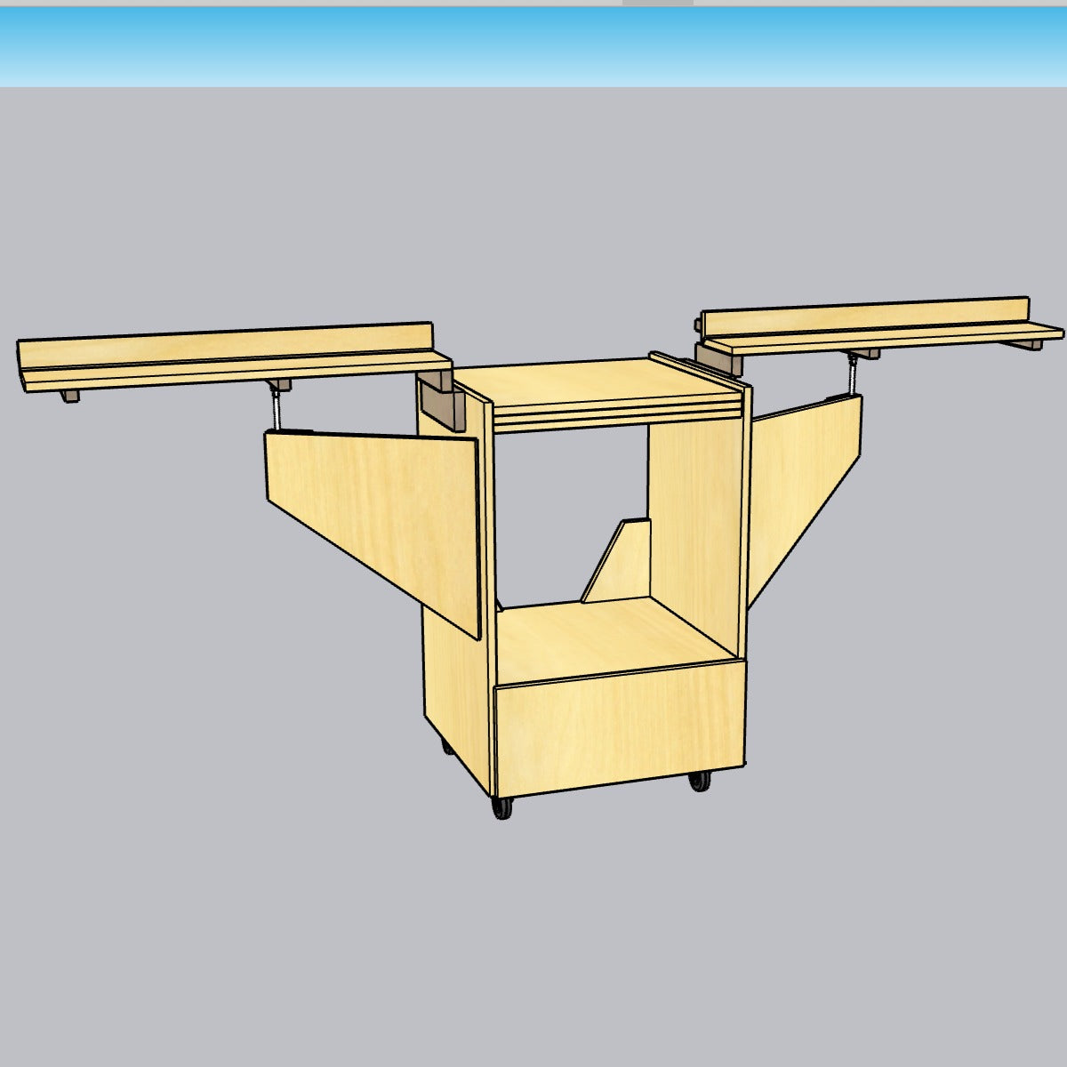Ultimate Flip Top Tool Stand Build Plan