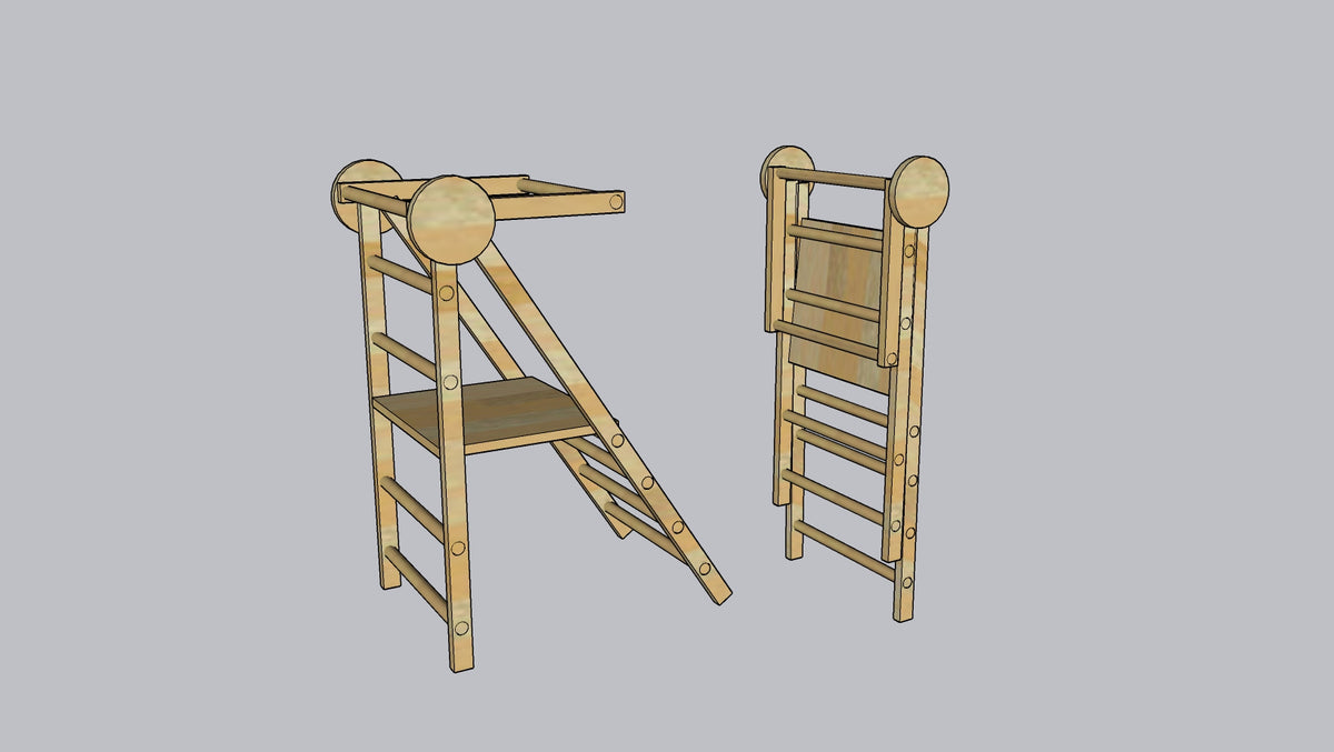 Kitchen Helper Stool Build Plans