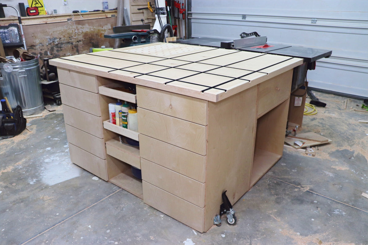 Outfeed Assembly Table Build Plans