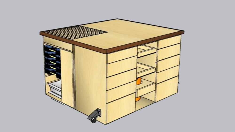 Outfeed Assembly Table Build Plans