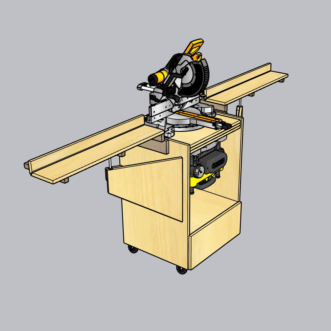 Ultimate Flip Top Tool Stand Build Plan