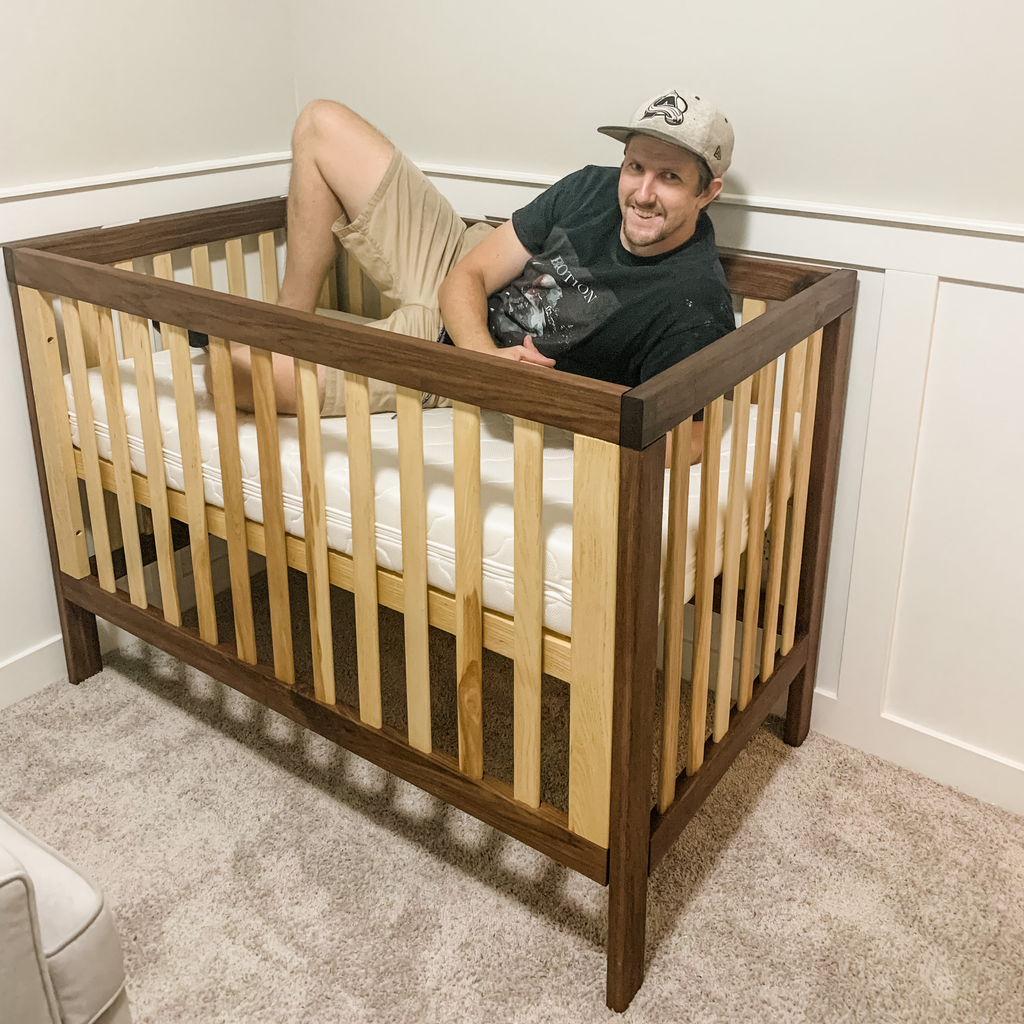Slatted Baby Crib Build Plans