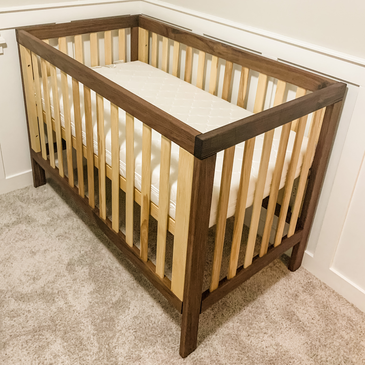 Slatted Baby Crib Build Plans