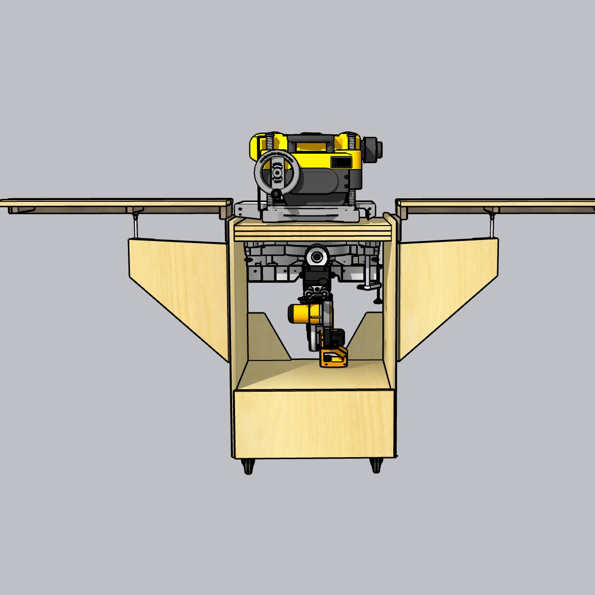 Ultimate Flip Top Tool Stand Build Plan