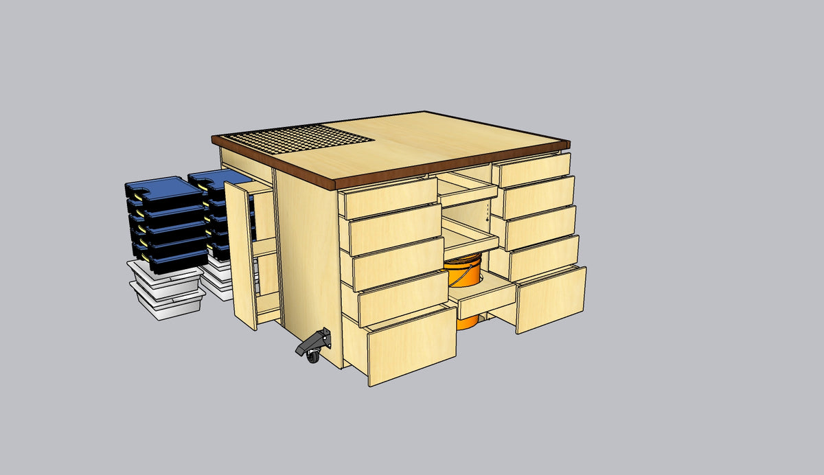 Outfeed Assembly Table Build Plans