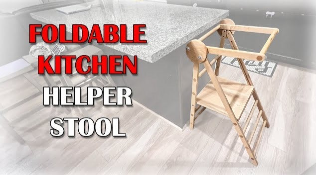 Kitchen Helper Stool Build Plans