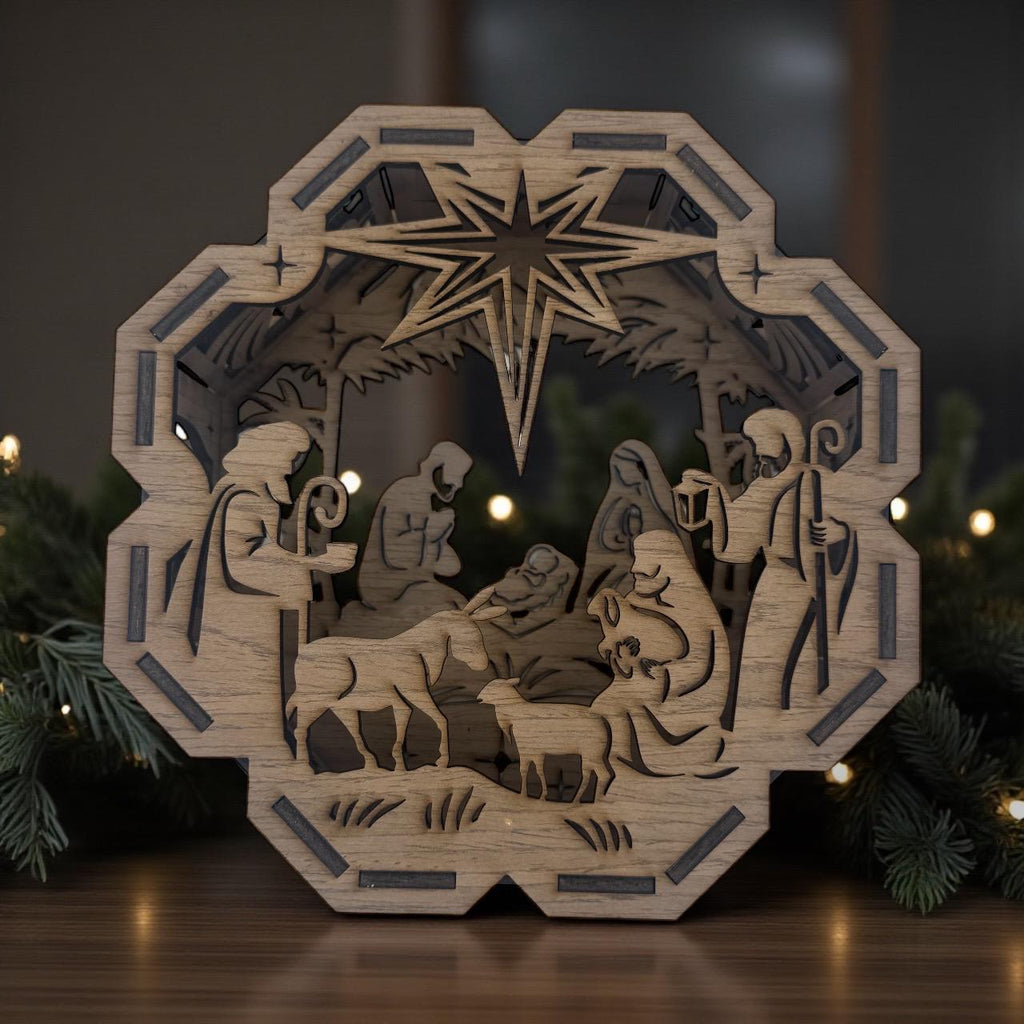 Nativity Christmas Lantern