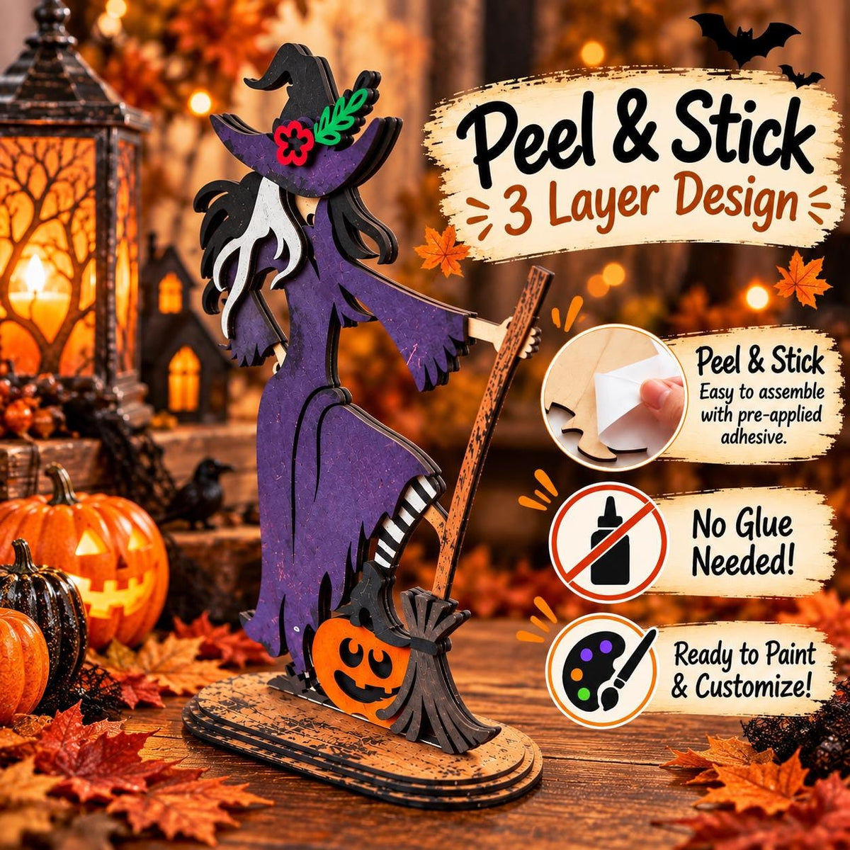 DIY Witch Paint Kit – 3 Pack