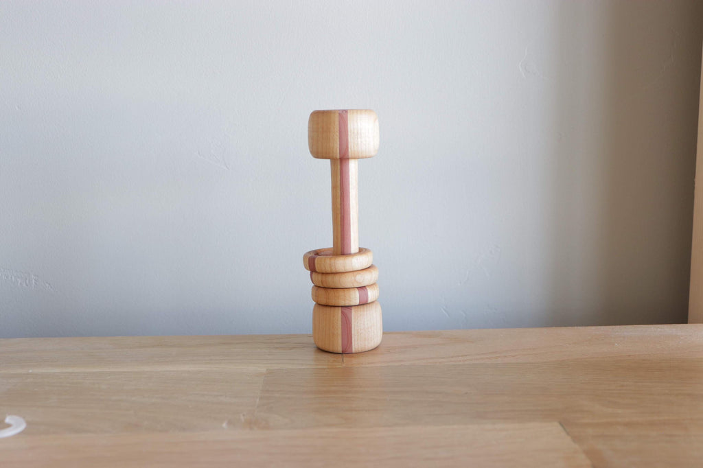 Wooden Ring Baby Rattle