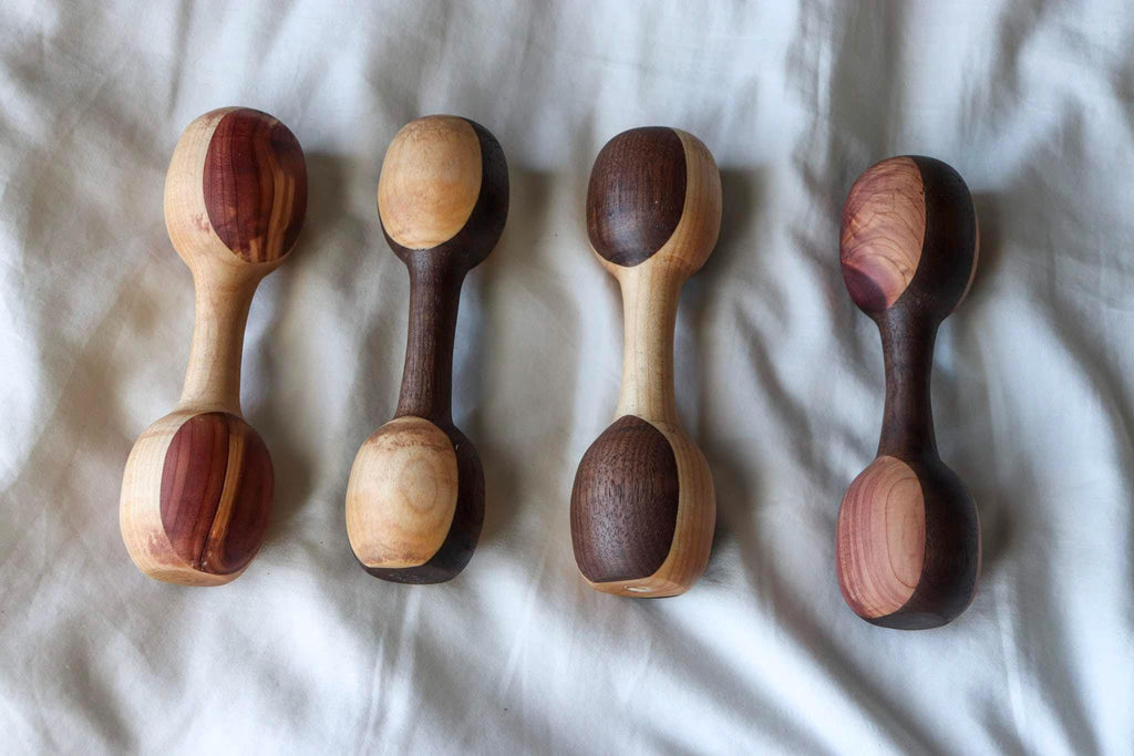Penny Wooden Baby Rattle