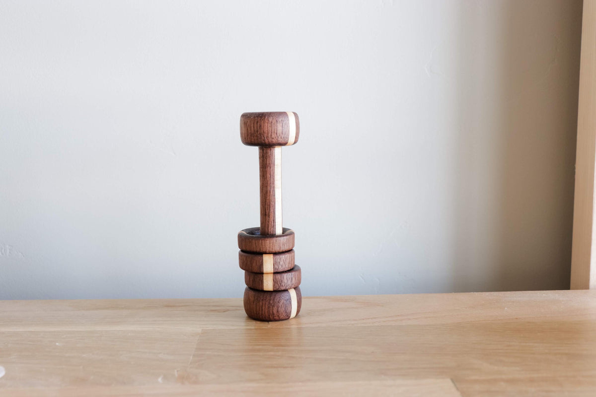 Wooden Ring Baby Rattle