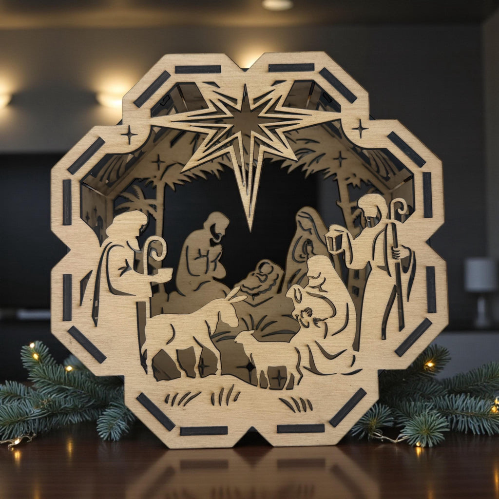 Nativity Christmas Lantern