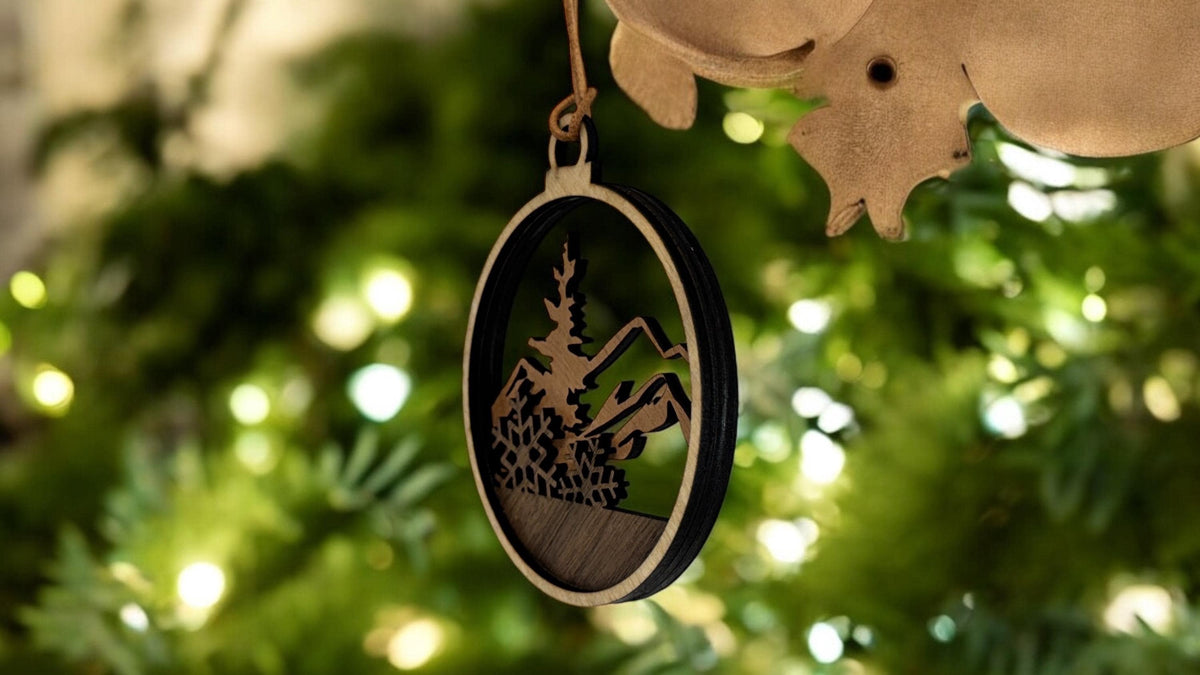 Wilderness Wooden Ornament – Single